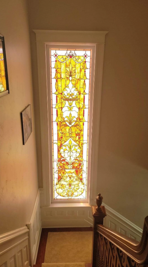 Heirloom Hand-Leaded Stained Glass